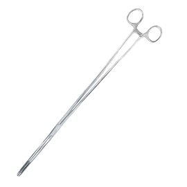 ADROIT 15" Curved Extra Long Hemostat Forceps | Stainless Steel Design | Extra Long with Small Teeth On Jaws | Locking Mechanism Built in | Great for Sewing, Fishing, Jewelry Making, Multi-Use