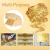 300 PCS/3 Packs Gold Leaf Sheets, Gold Leaf, 9 x