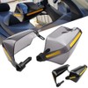 TOTMOX Motorcycle Handguard, Windshield Deflectors, Hand Guards Wind Cold or,