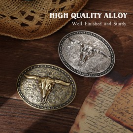 Western Belt Buckles for Men Women Cowboy Rodeo Cowgirl Western Party Mens Replacement Cowboy Belt Buckle Gifts