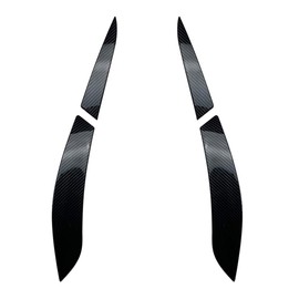 Liru Automative Carbon Fiber Rear Taillight Tail Lamp Eye Brow Eyelid Cover Trim Exterior Decal Sticker for VW Golf 6 MK6 2008-2013