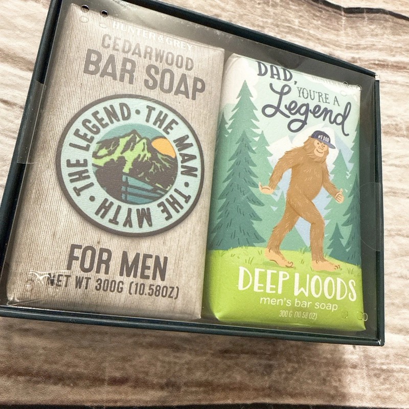 Hunter & Grey Men Bar Soap Giftset 2 Pcs DEEP