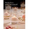 Ashlux White Floating Candles 3 inch, 24 Pack Floating Candles