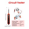 Chazcool Power Circuit Probe Tester, 6-24V DC Circuit Tester, Test