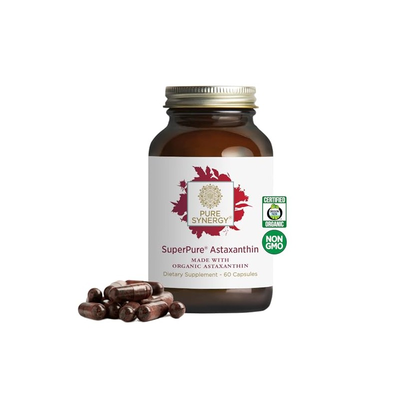 Pure Synergy Extracto de astaxantina SuperPure | 60 cápsulas |