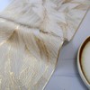 Hosoncovy PVC Table Runner Non-slip Decorative Table Mats Placemat for