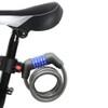 ZHEGE Wire Lock, Bicycle Key, 5-Digit Dial, Passcode, Security, Length