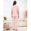 Bloggerlove 100% Cotton Pajamas for Women Set 2 Piece Short