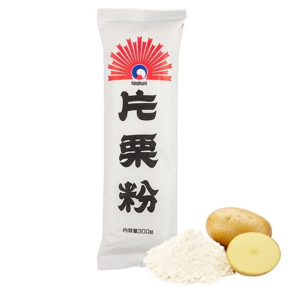 Hinokuni Potato Starch, Japanese Katakuriko Flour, 300g (10.6 oz), All