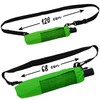 iX-brella Trekking Pocket Umbrella XXL with Shoulder Bag, neon green,