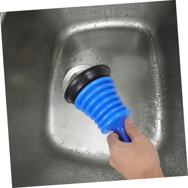 TEHAUX Plunger for Sink Drain Portable Unclogger for Small Spaces
