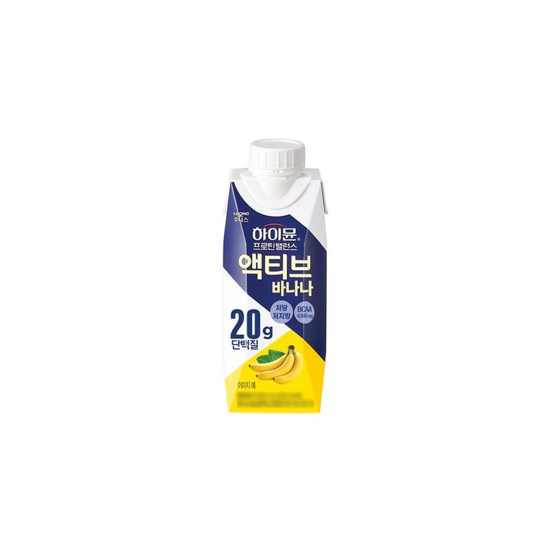 하이뮨 프로틴밸런스 액티브 바나나 250ml x 24개 Hymeun Protein Balance