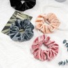 Lolalet Scrunchies Velvet Gomas para el Pelo