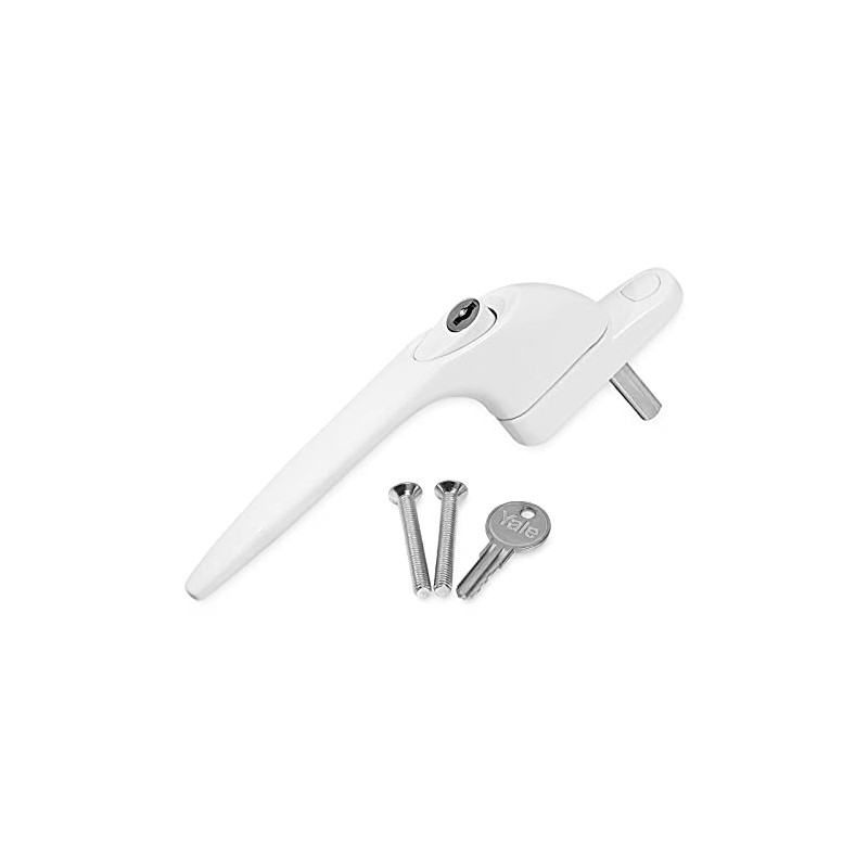 Yale uPVC Universal Window Handle Inline Locking Espag Double Glazing
