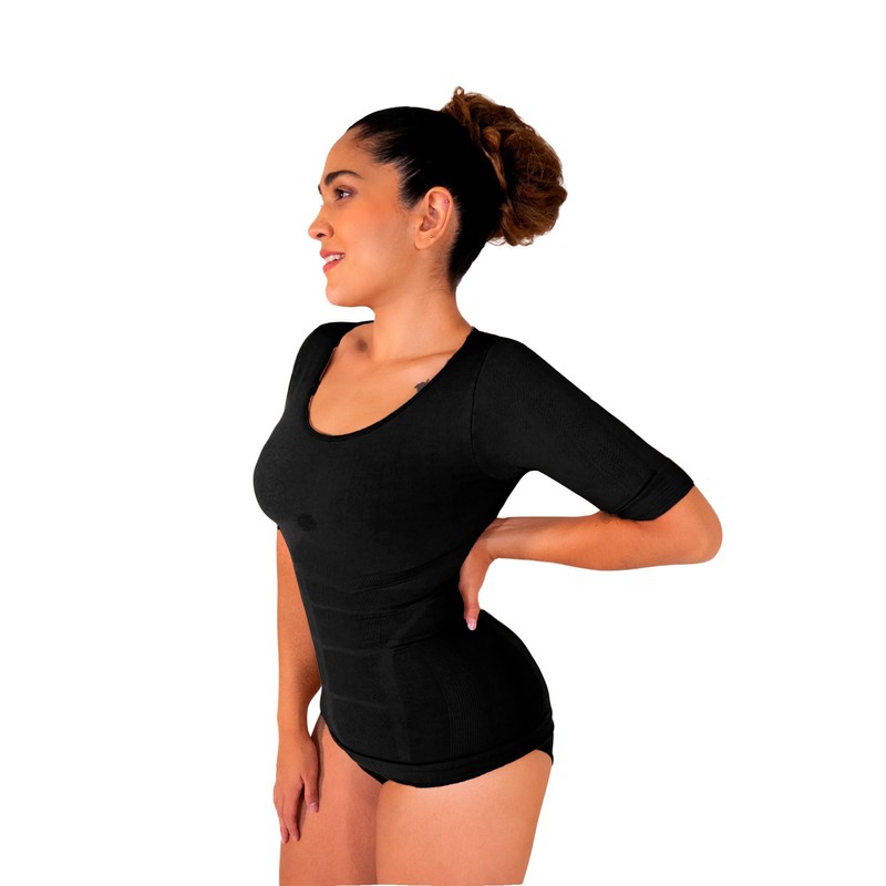 I LOVE SHAPE | Blusa Moldeadora para Mujer Cuello Redondo