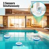 HEIMVERT Wireless Digital Pool Thermometer – Floating, Easy-to-Read Display, IPX8