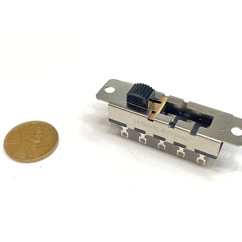 2 Pieces Slide Switch SS24N01 g5 2 pole 4 position