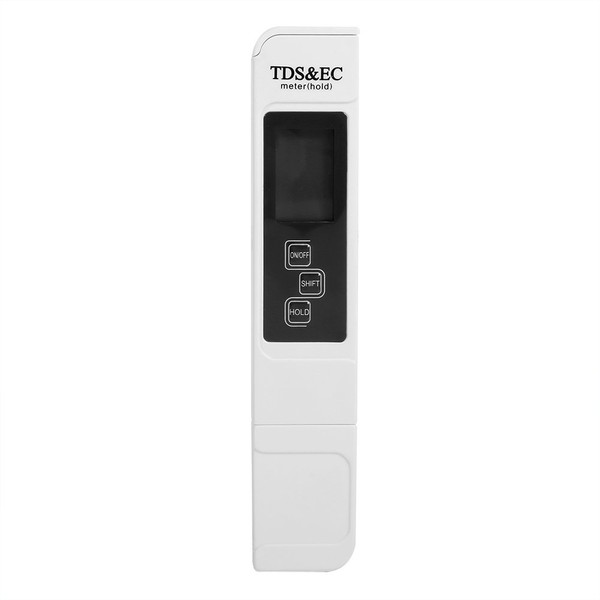Fdit Water Quality Tester, 3 in 1 Professional TDS Meter Portable LCD Digital TDS Conductivity Temperature Meter Water Quality Monitor Tester