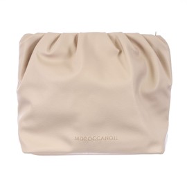 Moroccanoil Beige Makeup Bag - 10" x 4" x 8.5"