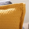 SAFAVIEH Home Collection Lucina Yellow 18-inch Square Decorative Accent Throw