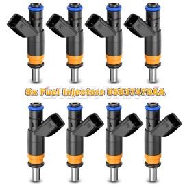 CHUSYYRAY 8X 05037479AA Fuel Injectors for 11-17 RAM 1500 2500 3500 Dodge 5.7L V8