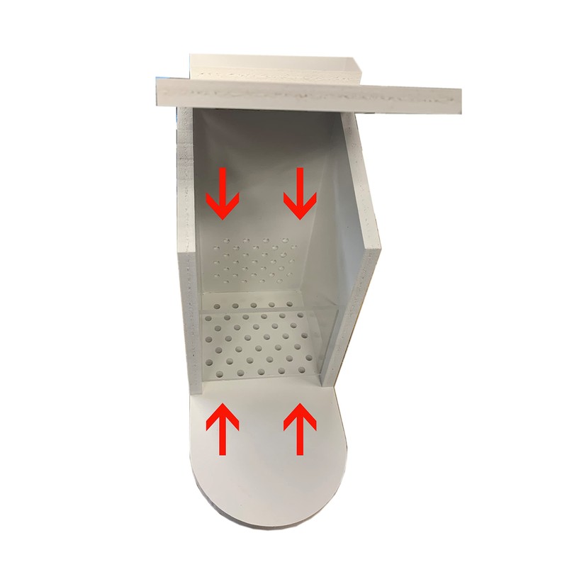 Squirrel Feeding Box - Squirrel Feeding Station - Weatherproof Plastic