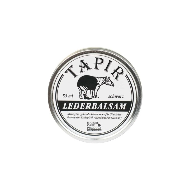 Leather Balm / Tin Black 75 ml