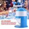 Manual Crushed Ice Maker, Countertop Ice Maker Machine Snow Cone