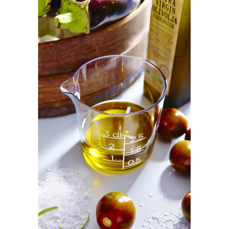 Gastromax 6405-90 Measuring Cup 0.3 Litre Transparent Colour, Stainless Steel