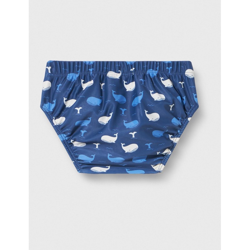 Playshoes UV Protection Bath Nappy, Whale