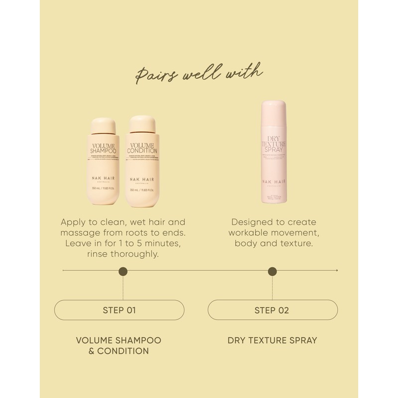 NAK Hair Volume Conditioner 350ml