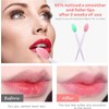 Herramienta de cepillo de labios, cepillo exfoliante de silicona de