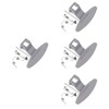jojofuny 4 Sets Replacement Drum Washing Machine Handle Metal Washer