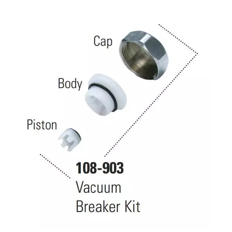 Legend 108-903 Vacuum Breaker Repair Kit For T-550 And T550A