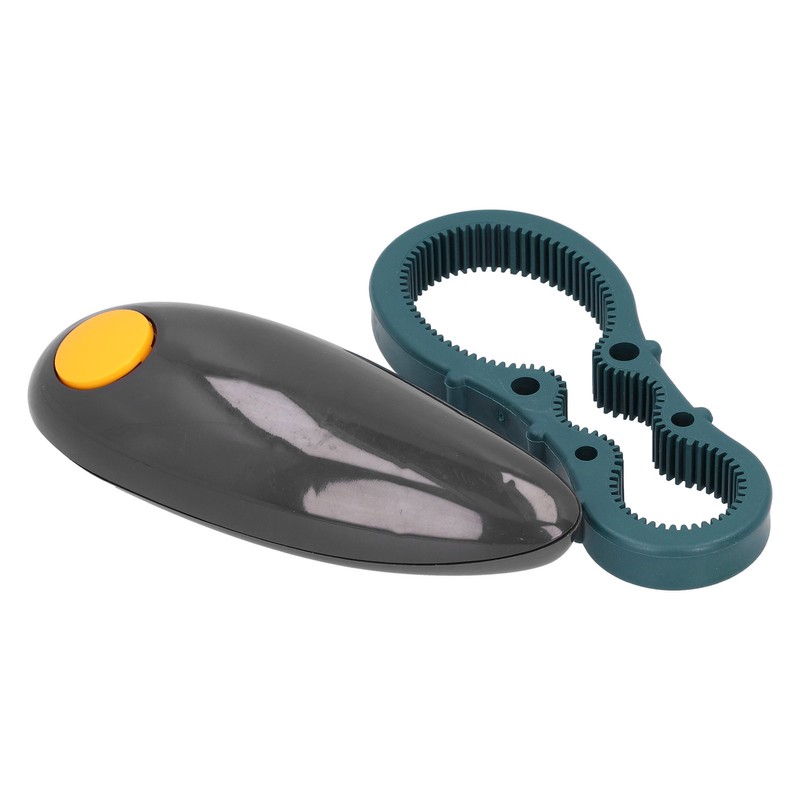 Black Automatic Can Opener OneTouch Electric Tin Bottle Opening Tool