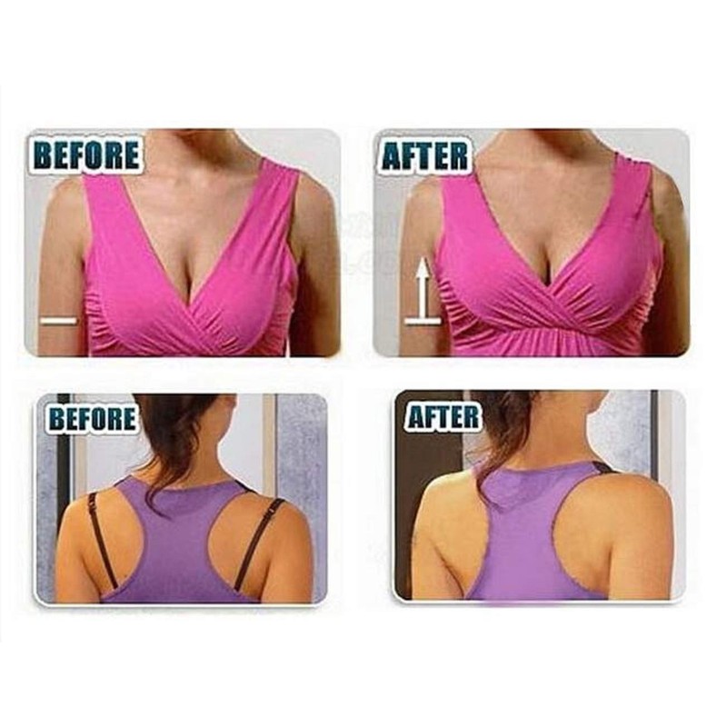 Abi & Ash 4 Racer Back Bra Clips Cleavage Enhancer
