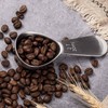 Stainless Steel Coffee Scoop: 30ml Metal Measuring Spoon with Short