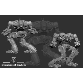 Battletech SNV-1 "Supernova" - Alternate Battletech Mechwarrior Miniatures