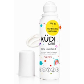 Küdi Care - Protector Solar Mineral FPS50 Bebés Niños con Repelente Natural Citronella - Daily Care