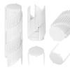 HTBMALL 100 Pack Pizza Saver Stand - White Plastic Tripod