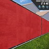 TANG Sunshades Depot Fence Privacy Screen 2'X45' Red 180GSM Heavy
