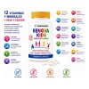 Multivitamínico Niños Años Omega Colina 120 Tablets Frutos Rojos