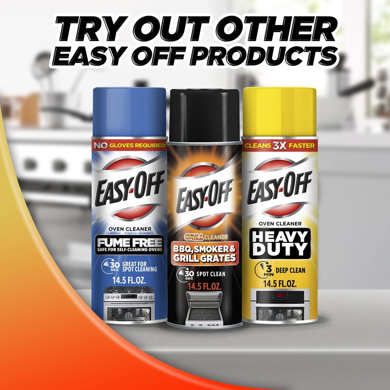 Easy-Off Specialty Kitchen Degreaser Cleaner, 16 Fl Oz Bottle (Pack