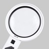 15X Magnifying Glass with Light Handheld Illuminated Magnifier for Reading