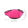 Kisangel 3pcs Mic Belt Adjustable Waist Pouch for Fitness Neoprene