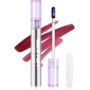 Erinde 3Pcs Tinte Labial Peel-off, Brillo Labial Líquido Mate,134