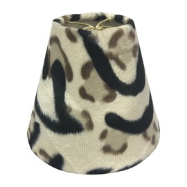 Royal Designs, Inc. Hardback Chandelier Shade CS-963-6, Cowhide, 3 x 6 x 4.5