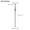 sourcing map 6pcs 100-120 Grits Diamond Grinding Bit 2mm Ball