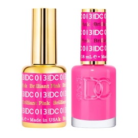 DND DC Match UV Gel + Nail Polish #013 Brilliant Pink