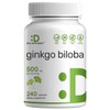 DEAL SUPPLEMENT Ginkgo Biloba 500mg Per Serving, 240 Capsules, 4